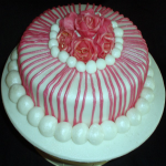 Vintage Rose Cake