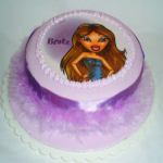 Feather Trim Cake