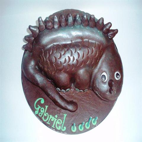 Chocolate Dinosaur Cake