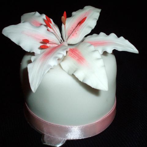 Stargazer Lily Mini Cake