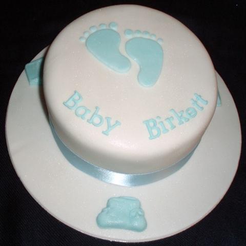 Tiny Feet  Cake