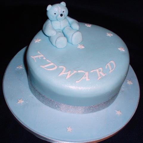 Traditional Christening Cake