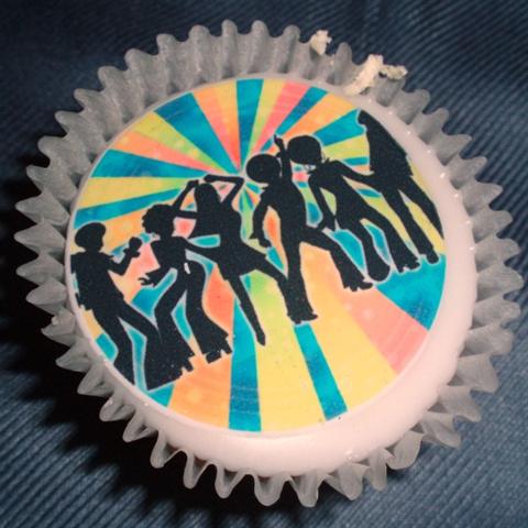 Disco Cupcakes