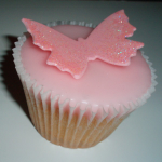 Fondant Butterfly Cupcakes