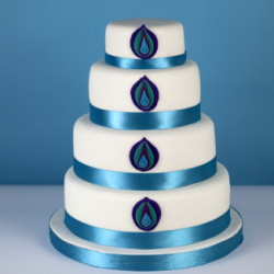 Peacock Wedding Cake
 (Wedding)