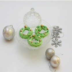 Christmas Wreath Meringue Class
 (Classes)
