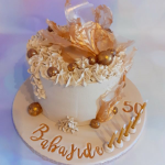 Babatunde Beige Cake