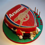 Arsenal Badge Cake