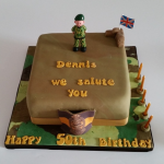 Armed Forces Cake