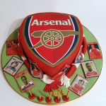 Arsenal Fan Cake