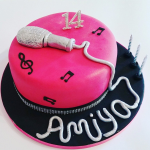 Microphone cake