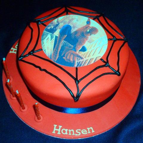 Spiderman Cake