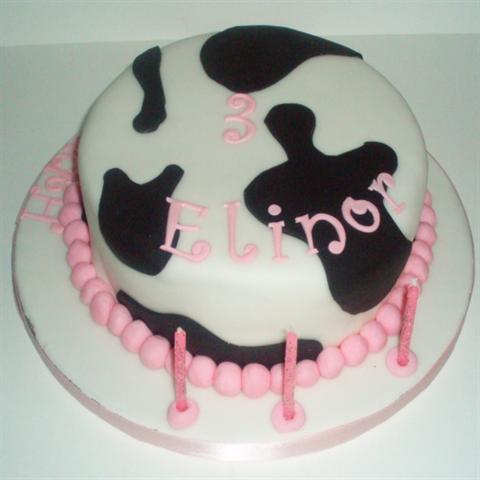 Cowprint  Cake