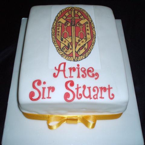 Knighthood Cake