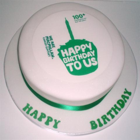 Macmillan Cancer Support Cake