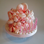 Meringue Kisses Explosion Cake