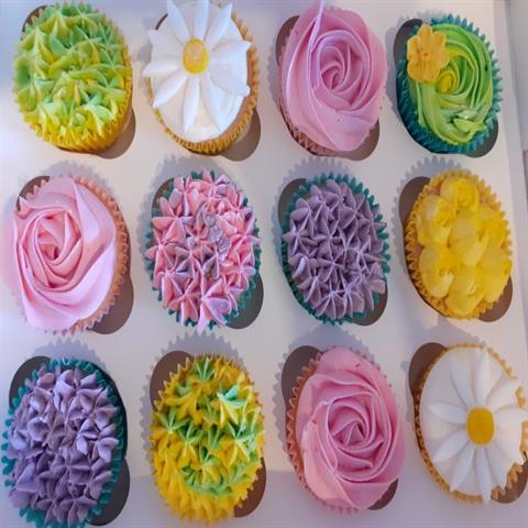 Floral Cupcakes