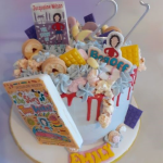 Tracey Beaker themed Drip Cake