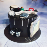 Gothic Alice in Wonderland Cake