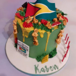Guyana Drip Cake