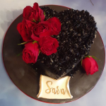 Gothic Rose Cake