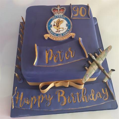 Lancaster Bomber Cake